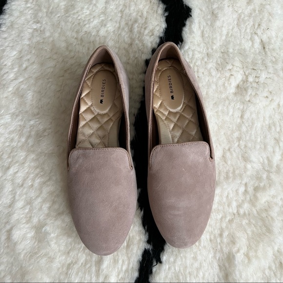 Birdies Shoes Birdies The Starling Beige Suede Flats Poshmark